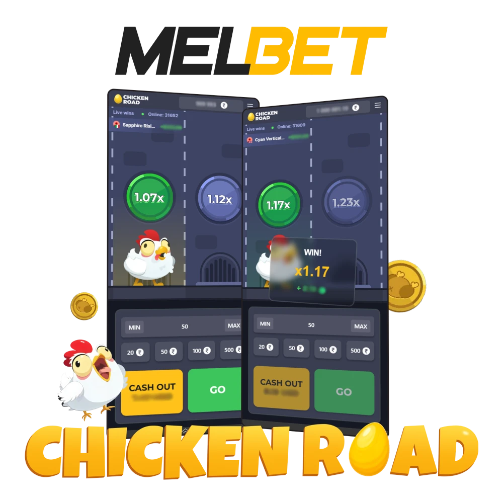 Learn about the Chicken Road game on Melbet.