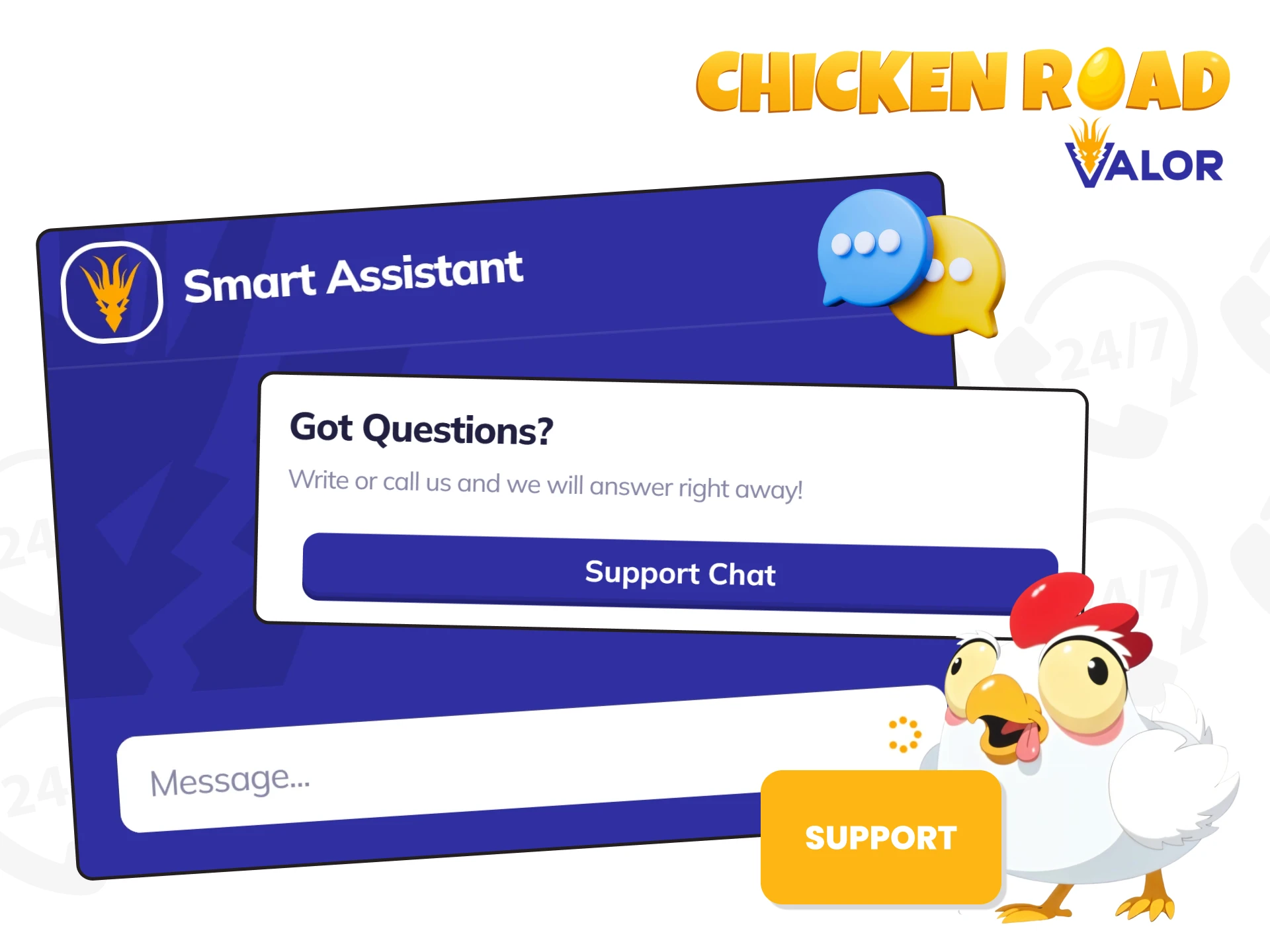 Valor's support team will help you resolve any issue you may have.